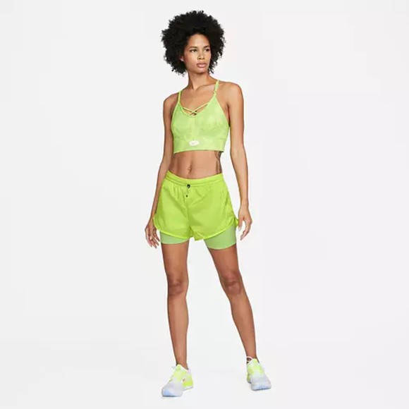 Nike Pants - Nike Women's Icon Clash Tempo Luxe Mid-Rise Running Shorts Size M NEW